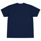 Five Four Minimal Logo T-Shirt - Navy Blue