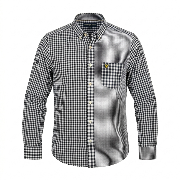 Five Four x Mark McNairy Gingham Colorblock Shirt
