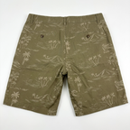 Five Four Saral Olive Tropical Print Shorts