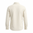 Five Four Solid Off-White Long Sleeve Shirt - Off-White / Size Large