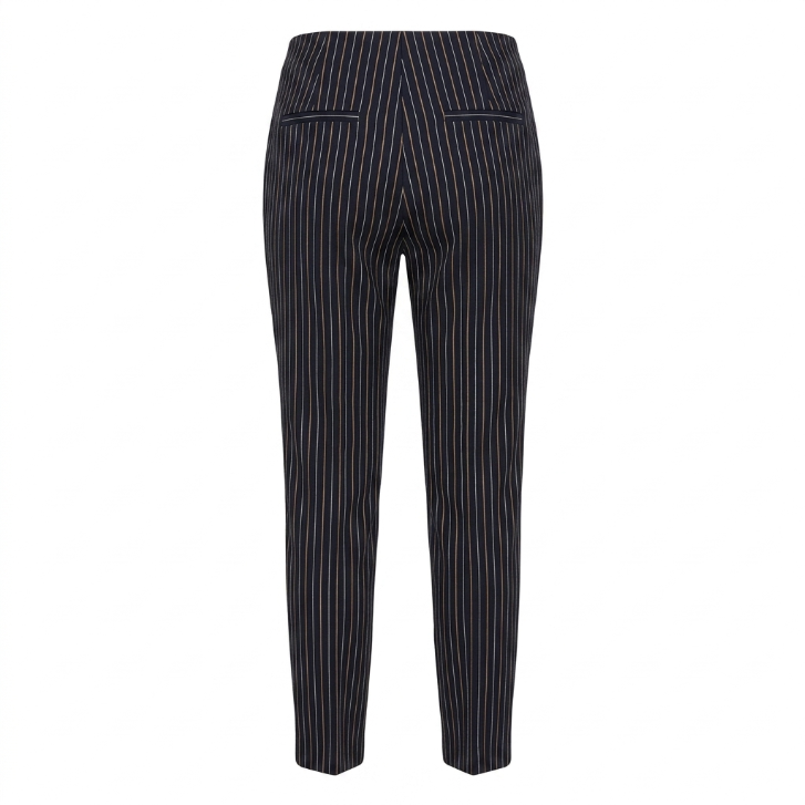 Derek Lam 10 Crosby Navy Pinstripe Pants Size 0