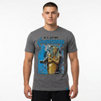 Goosebumps Return of the Mummy T-Shirt - Light Grey - Officially Licensed R.L. Stine Graphic Tee