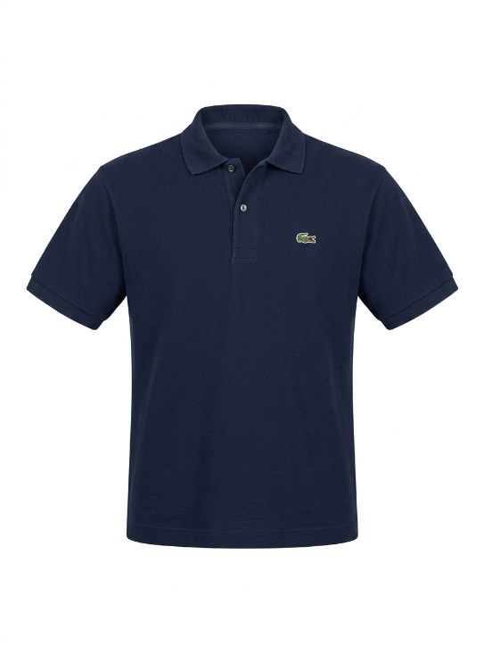 Lacoste Classic Navy Pique Polo