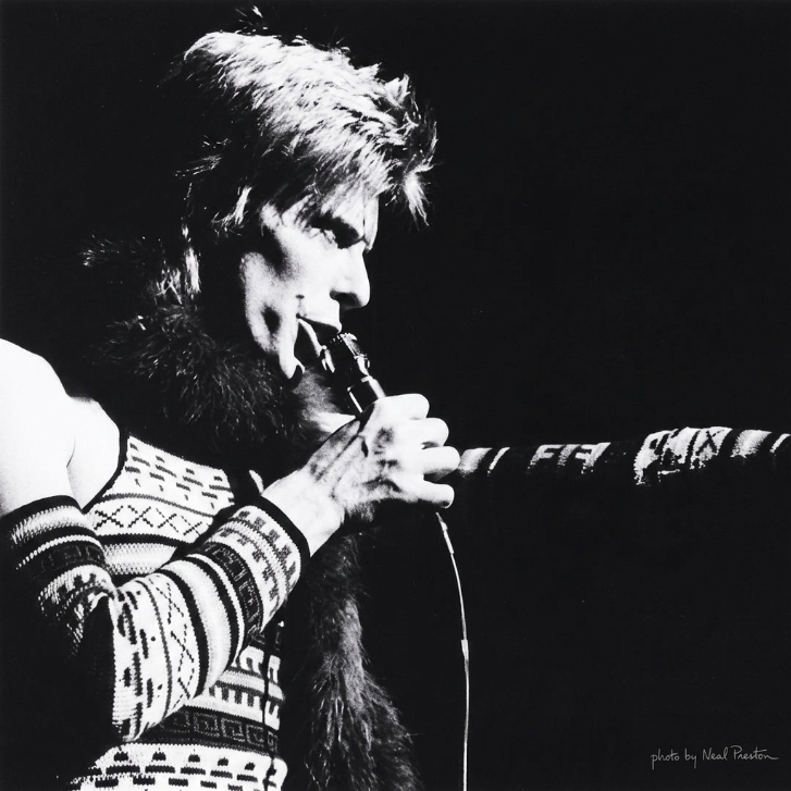 David Bowie New York City (1973) — Neal Preston — Framed Print