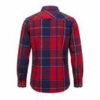Five Four Red & Blue Plaid Long Sleeve Button-Up Shirt