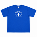 Five Four Circle Logo T-Shirt - Royal Blue/White