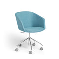 Poppin Pitch Meeting Chair, Blue