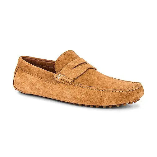 New Republic Monaco Suede Driver - Russet