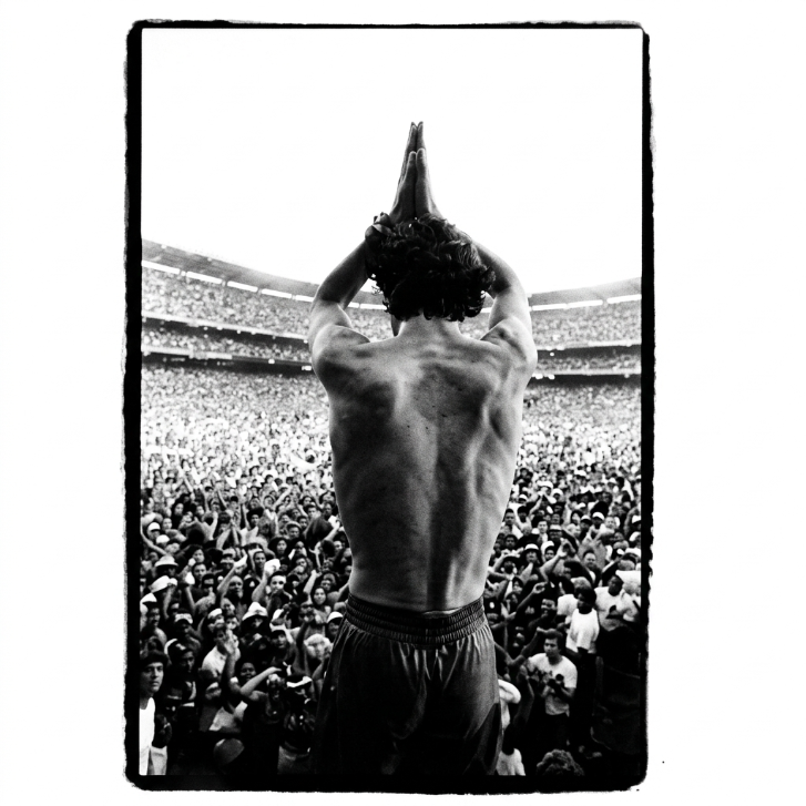 Mick Jagger "The Back" — Lynn Goldsmith — Framed Print (RC16657)