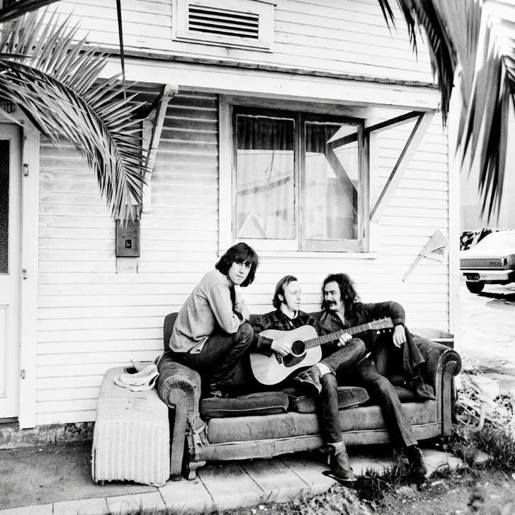 Crosby, Stills and Nash Album Cover Outtake (1969) — Henry Diltz — Framed Print