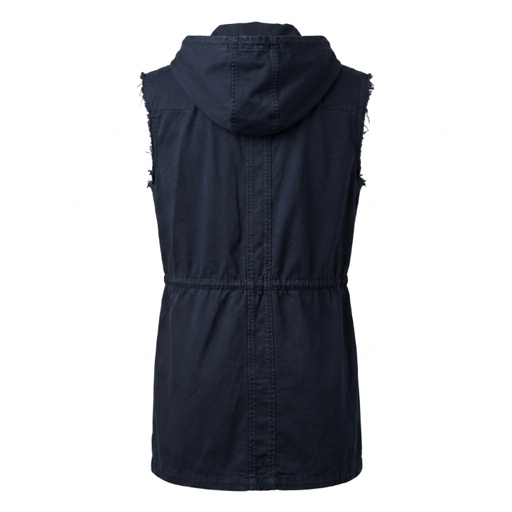 Five Four Canvas Military Field Vest Dark Navy