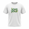 Five Four Mosaic Pixel Logo Graphic T-Shirt White