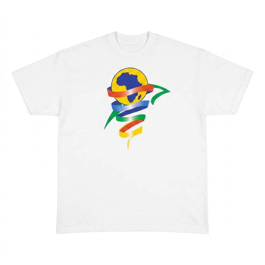 Royal Elastics Globe Graphic T-Shirt - White/Multicolor