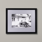 Crosby, Stills and Nash Album Cover Outtake (1969) — Henry Diltz — Framed Print