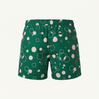 Title Five Four x Mark McNairy Dot Print Swim Trunks Green