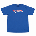 Hanes Beefy-T Cheers Logo Graphic T-Shirt - Blue