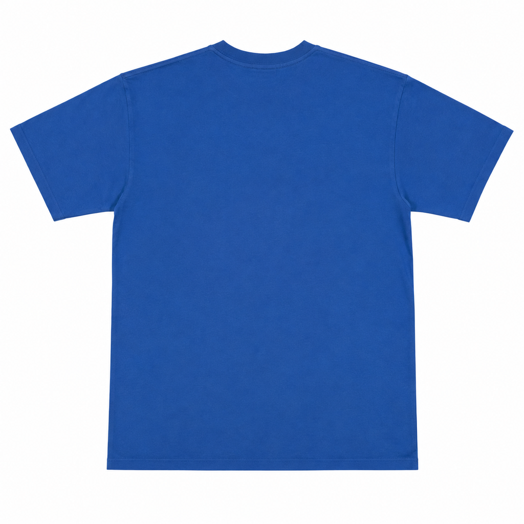 Hanes Beefy-T Cheers Logo Graphic T-Shirt - Blue