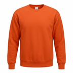 Pre-Shrunk Crewneck Sweatshirt in Orange