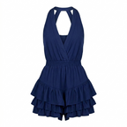 Tigerlily Plunge Cutout Romper