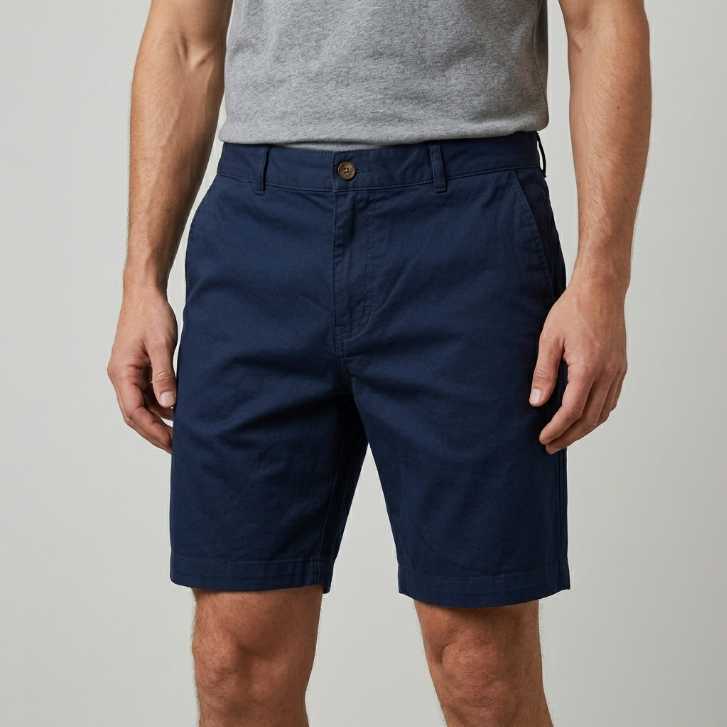 Five Four Mulberry Navy Chino Shorts