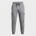 Under Armour UA Rival Fleece Cargo Jogger - Heather Grey - Men's