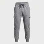 Under Armour UA Rival Fleece Cargo Jogger - Heather Grey - Men's