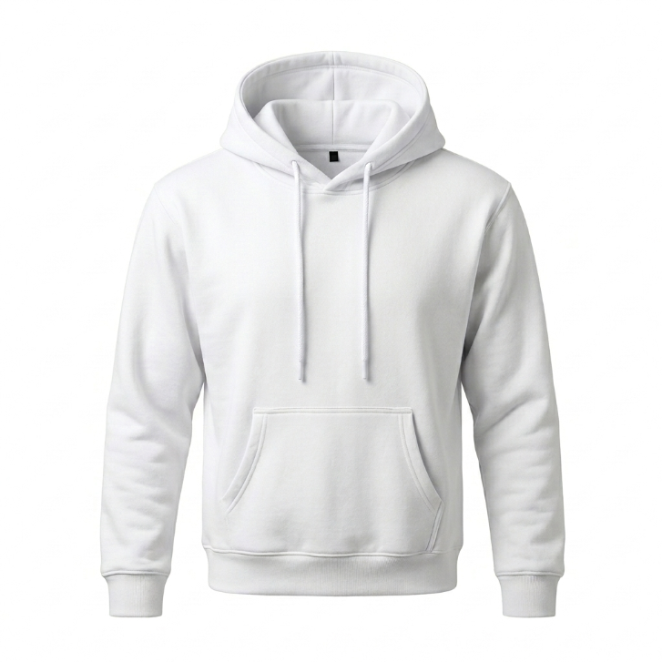 Pullover Hoodie in Ivory