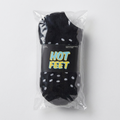 HOT FEET 8 Pack No Show Socks for Women, Thin Low Cut Ankle Socks - Size 4-10 (Black/White)