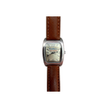Vintage Valley Rectangular Silver Dial Quartz Watch - Requires a Battery