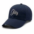 Glitz Beverly Hills Script Logo Cap – Navy