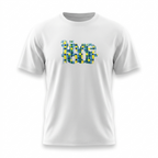 Five Four Mosaic Block Logo Graphic T-Shirt White