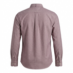 Five Four Dusty Mauve Oxford Long Sleeve Shirt - Mauve / Pink / Size Large