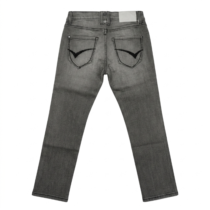 Five Four Marco Faded Grey Slim Fit Denim Jeans