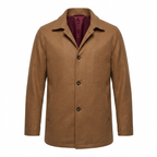 Five Four Tan Button-Up Coat