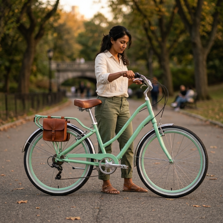 sixthreezero Women's EVRYjourney 7-Speed Hybrid Bike - Mint Green