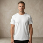 Basic Crew Tee in White