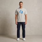 Five Four "Who Shot J.R." Texas Graphic T-Shirt Grey