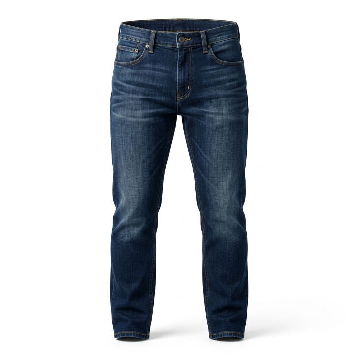 Uniqlo UJ Dark Wash Skinny Fit Tapered Jeans