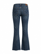 AG Adriano Goldschmied Dark Wash Raw Hem Flare Jeans Size 28/REGULAR