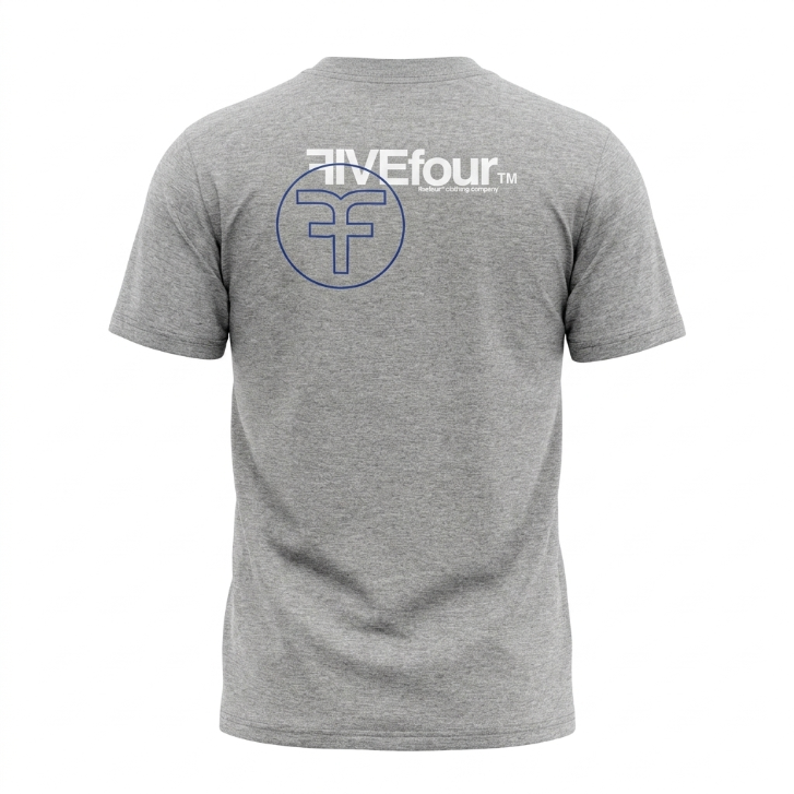 Five Four Photo Graphic T-Shirt Heather Grey