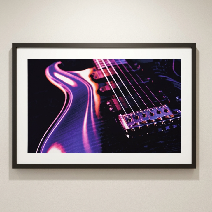Martin Barre "Jethro Tull" — Lisa S. Johnson — Framed Print