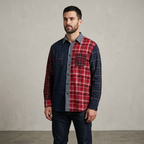 Uniqlo / Five Four Custom Colorblock Flannel Shirt