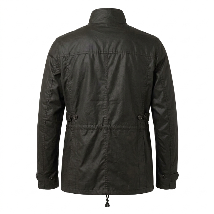 Five Four Madison Lightweight Military Field Jacket Black
