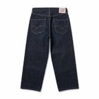 Levi's Dry Goods Dark Wash Distressed Wide Leg Jeans
