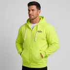 Henry & William Reckless Los Angeles Lime Zip Hoodie