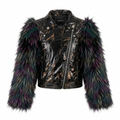 Mazzi Bella Black Biker Jacket