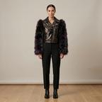 Mazzi Bella Black Biker Jacket