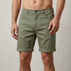 Five Four Sage Cuffed Shorts