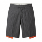 Five Four NK Wooster Gray Pinstripe Shorts