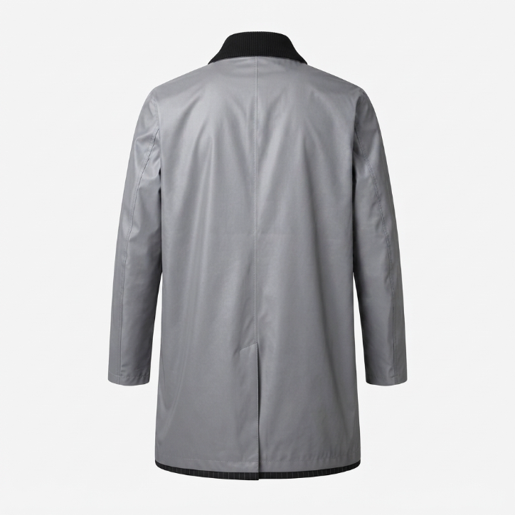 Five Four x Nick Wooster Reversible Pinstripe & Metallic Coat